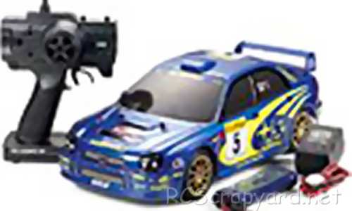 Tamiya XB Subaru Impreza WRC 2001 - TL-01 # 57713