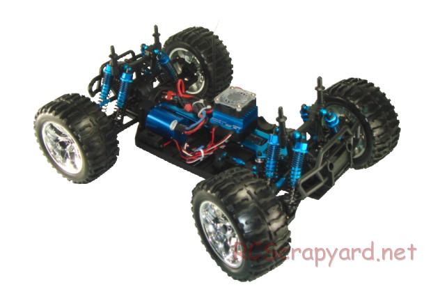 HSP Brontosaurus Pro 94111TOP Chassis