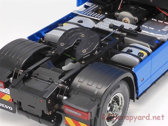 Tamiya Volvo FH16 Globetrotter XL 750 4x2 Chassis