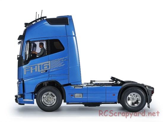 Tamiya Volvo FH16 Globetrotter XL 750 4x2 Chassis