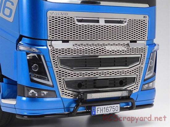 Tamiya Volvo FH16 Globetrotter XL 750 4x2 Chassis