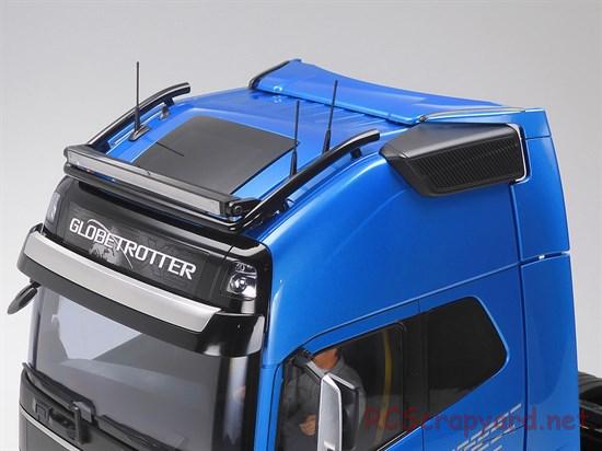 Tamiya Volvo FH16 Globetrotter XL 750 4x2 Chassis