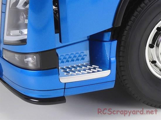 Tamiya Volvo FH16 Globetrotter XL 750 4x2 Chassis