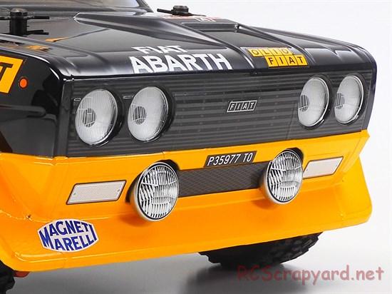 Tamiya Fiat 131 Abarth Rally Olio Fiat - #58723 MF-01X