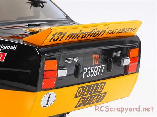 Tamiya Fiat 131 Abarth Rally Olio Fiat - #58723 MF-01X