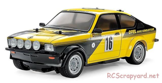 Tamiya Opel Kadett GT/E - #58729 - 1:10 Electric Model Touring Car