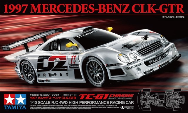 Tamiya 1997 Mercedes-Benz CLK-GTR