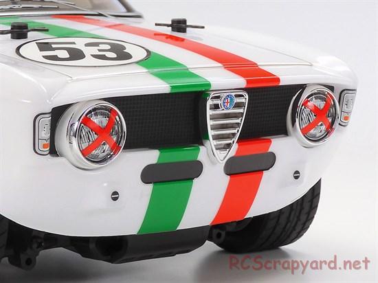 Tamiya Alfa Romeo Giulia Sprint GTA Club Racer - 58732 - MB-01