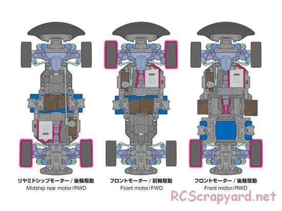 Tamiya BT-01 Chassis