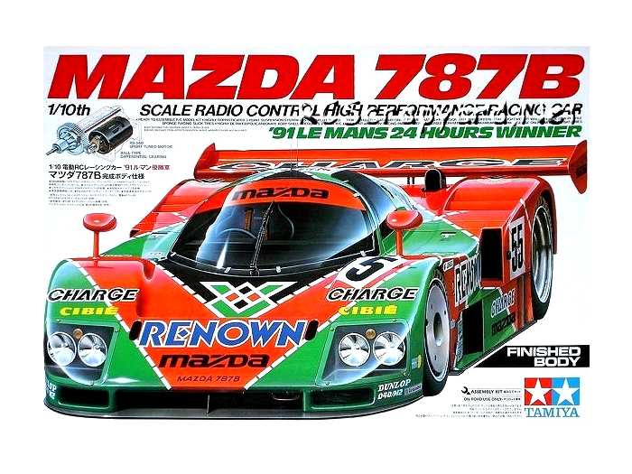 mazda 787b rc car