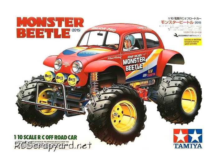 tamiya monster beetle manual