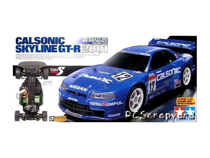 tamiya calsonic skyline