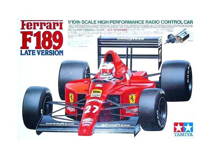 58084 • Tamiya Ferrari F189 Late Version • F101 • (Radio