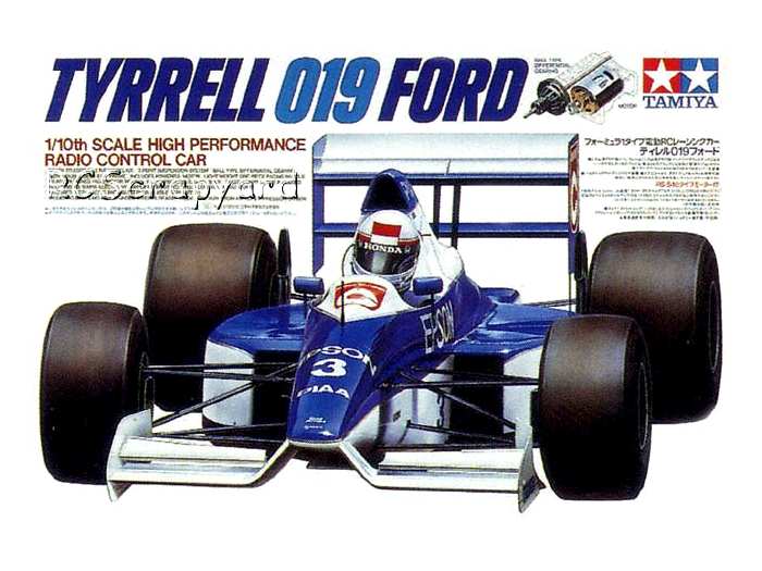 1/10 F1デカール Tyrrell 019 Ford タイレルフォード③ 未使用 