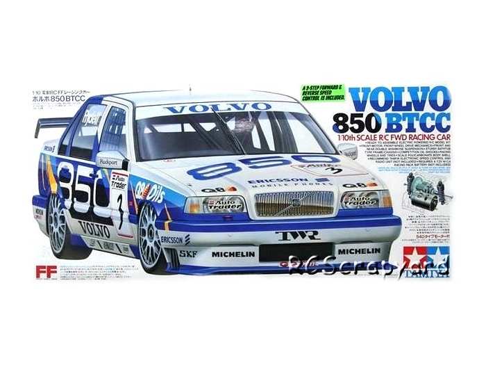 tamiya volvo 850 rc