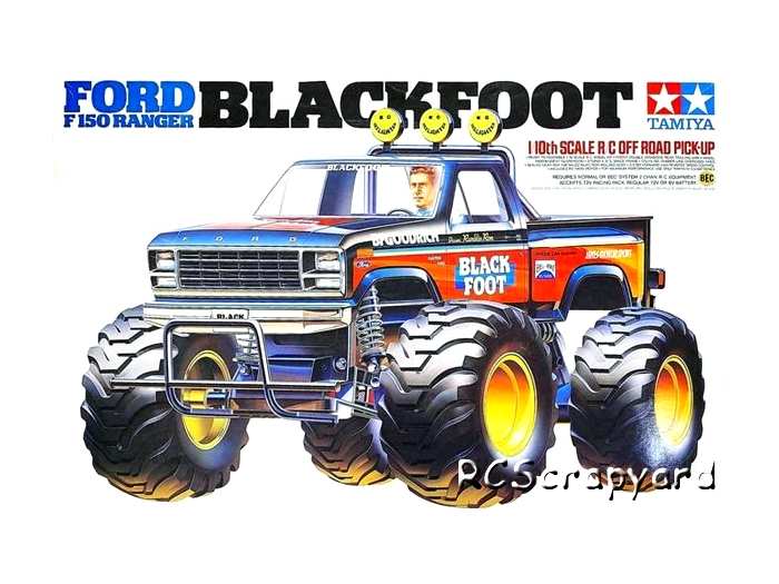 blackfoot rc truck parts