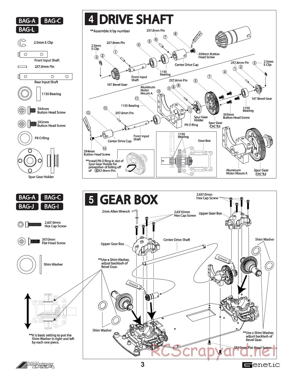 ABC Hobby - Genetic - Manual - Page 4