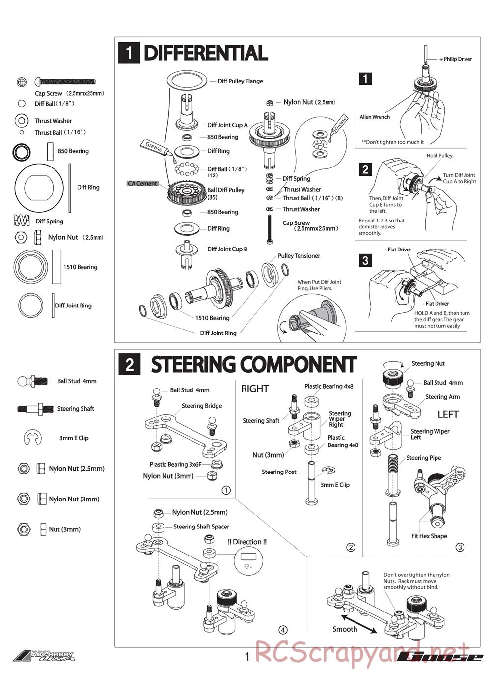 ABC Hobby - Goose - Manual - Page 2