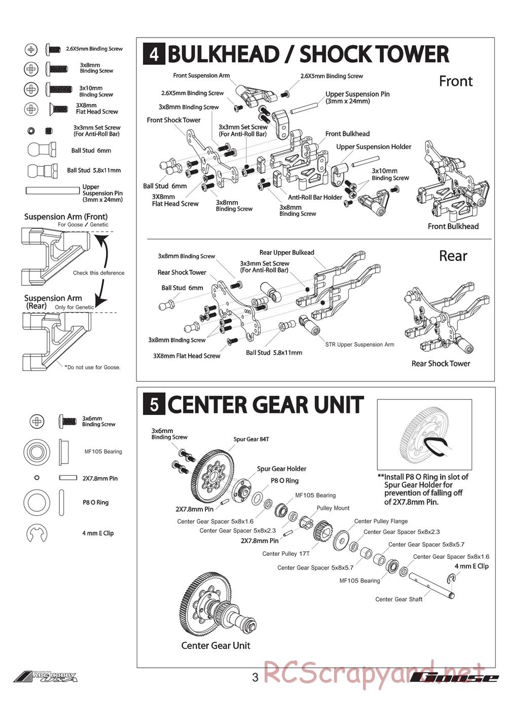 ABC Hobby - Goose - Manual - Page 4