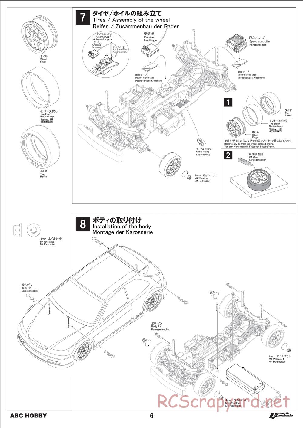 ABC Hobby - Grande Gambado - Manual - Page 6