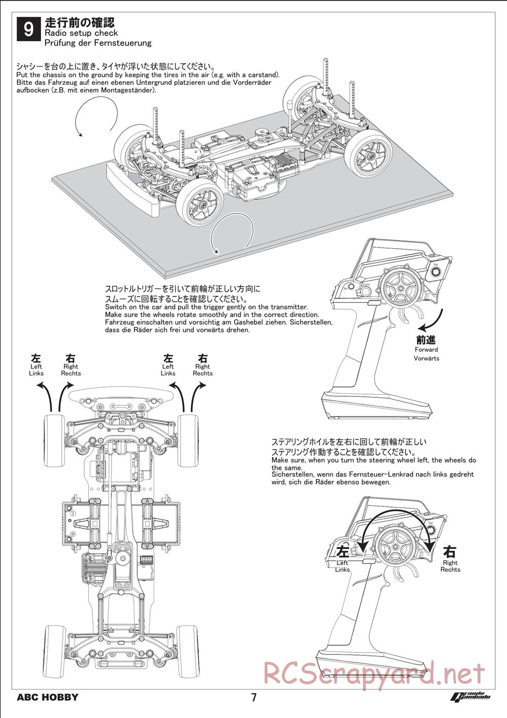 ABC Hobby - Grande Gambado - Manual - Page 7