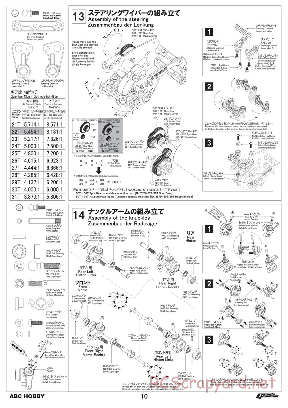 ABC Hobby - Grande Gambado - Manual - Page 10