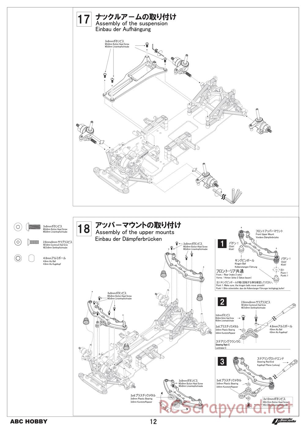 ABC Hobby - Grande Gambado - Manual - Page 12