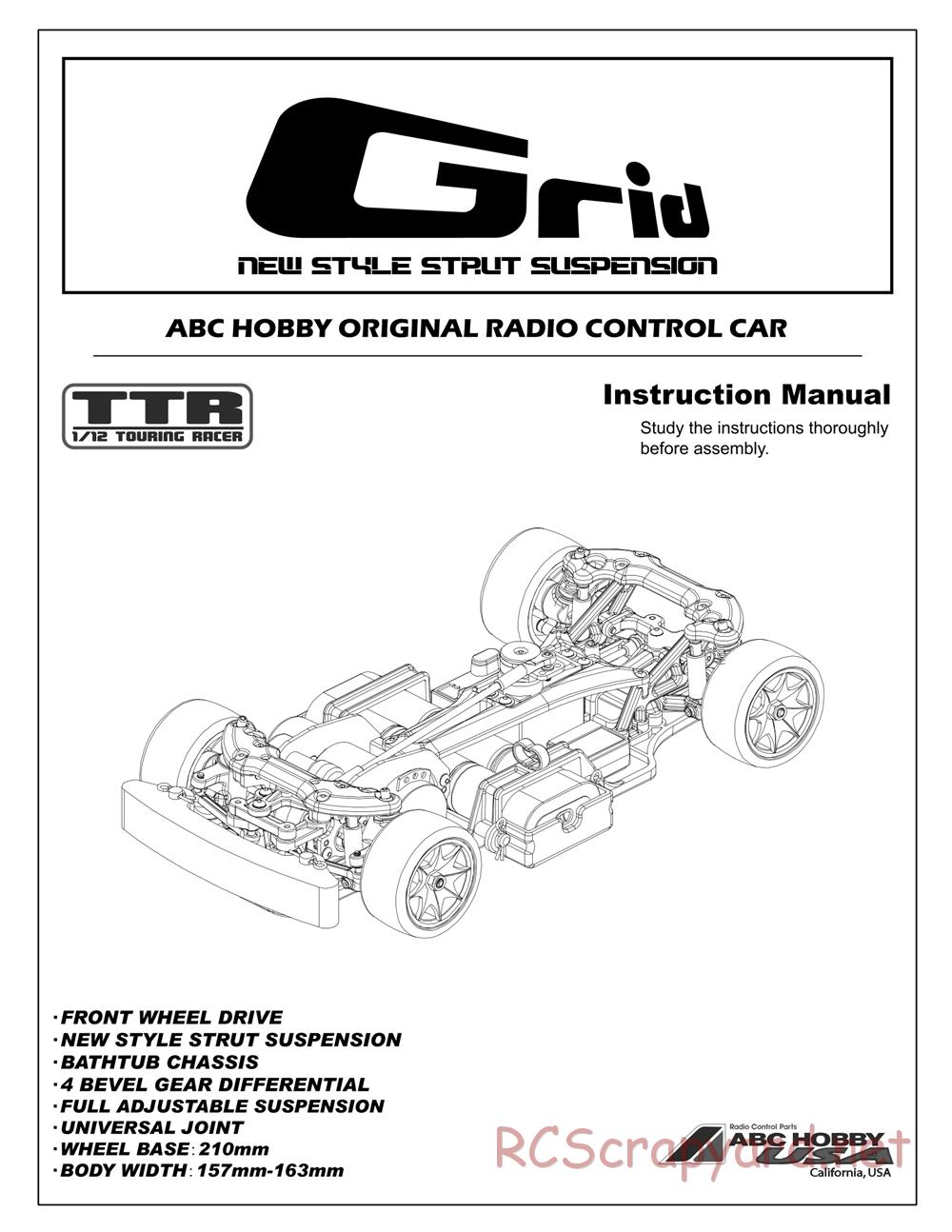 ABC Hobby - Grid - Manual - Page 1