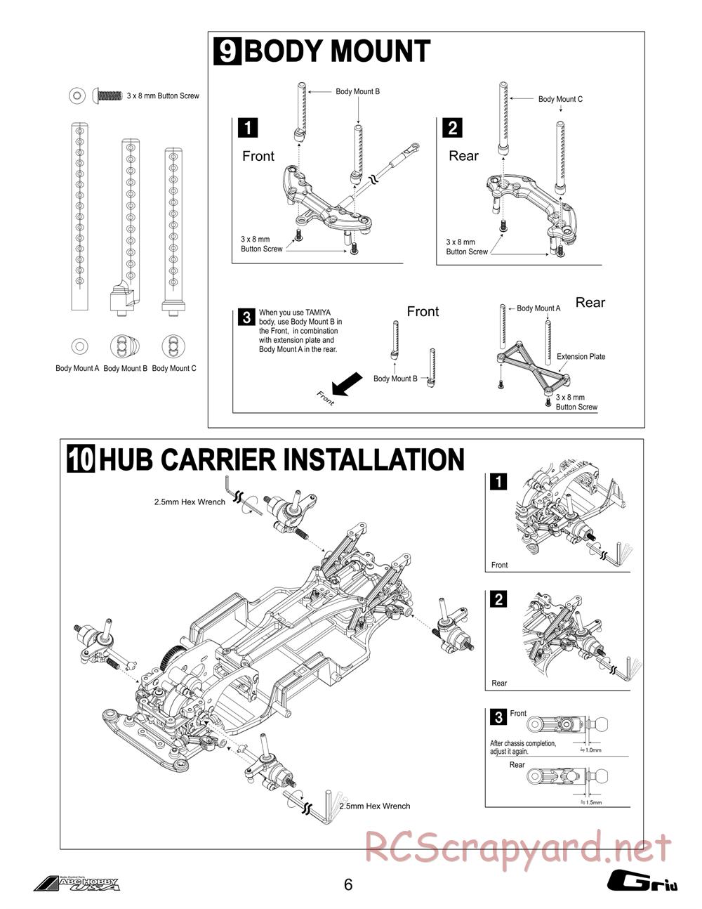 ABC Hobby - Grid - Manual - Page 6