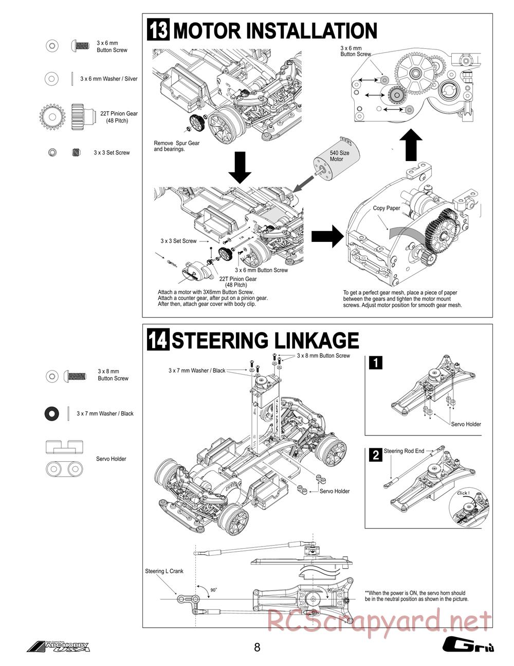 ABC Hobby - Grid - Manual - Page 8