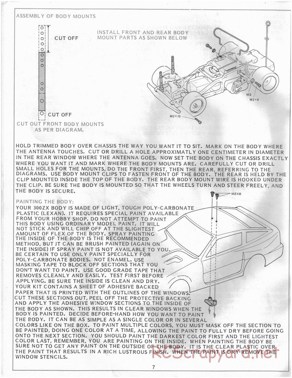 Academy - Fairlady-Z - Manual - Page 8