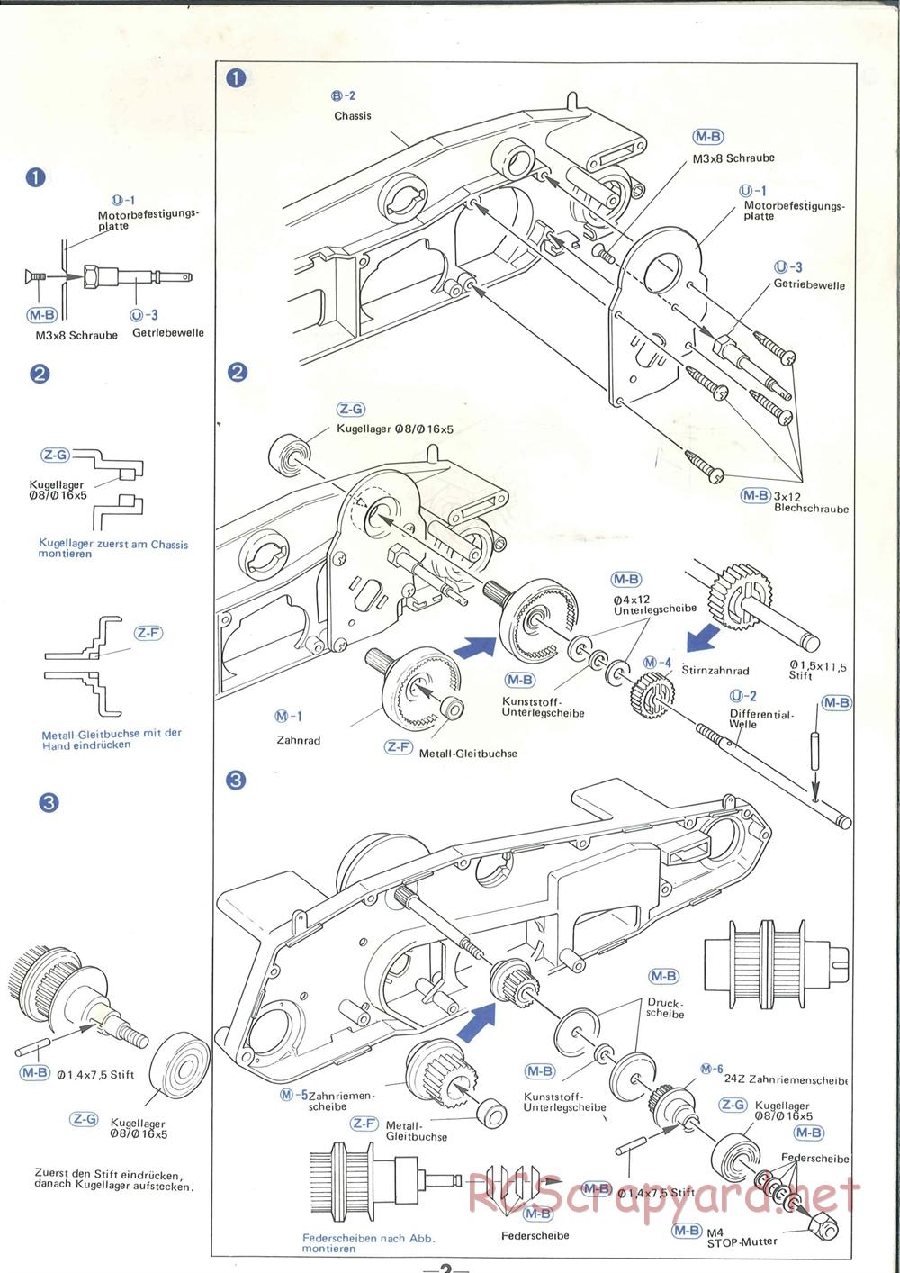 Graupner / Academy - Mercury Xi-4 - Manual - Page 3