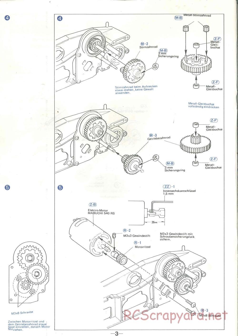 Graupner / Academy - Mercury Xi-4 - Manual - Page 4