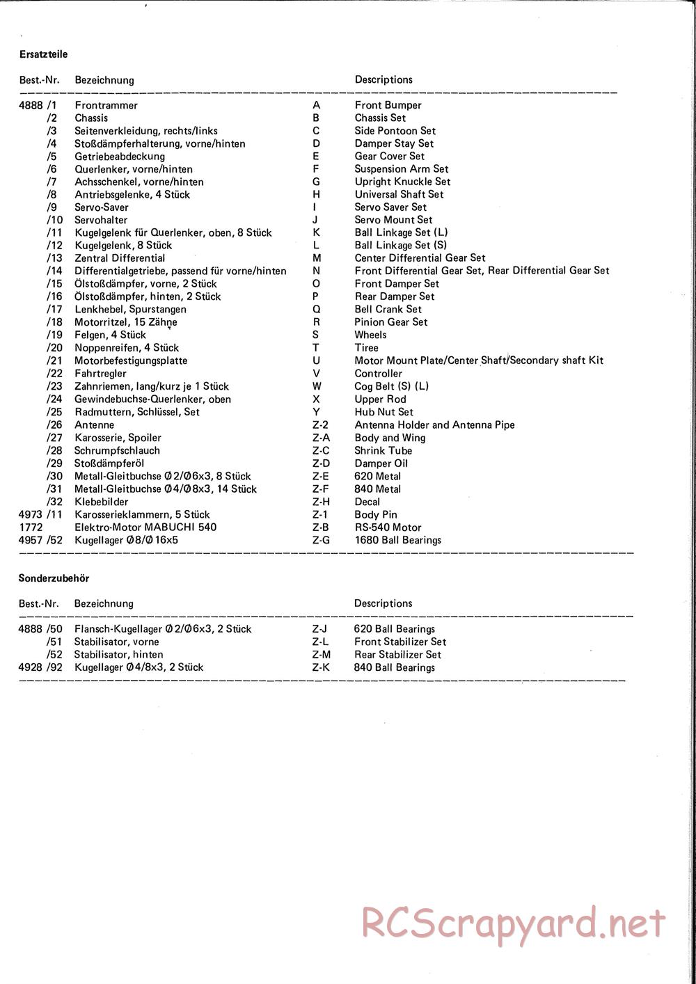 Graupner / Academy - Mercury Xi-4 - Manual - Page 21