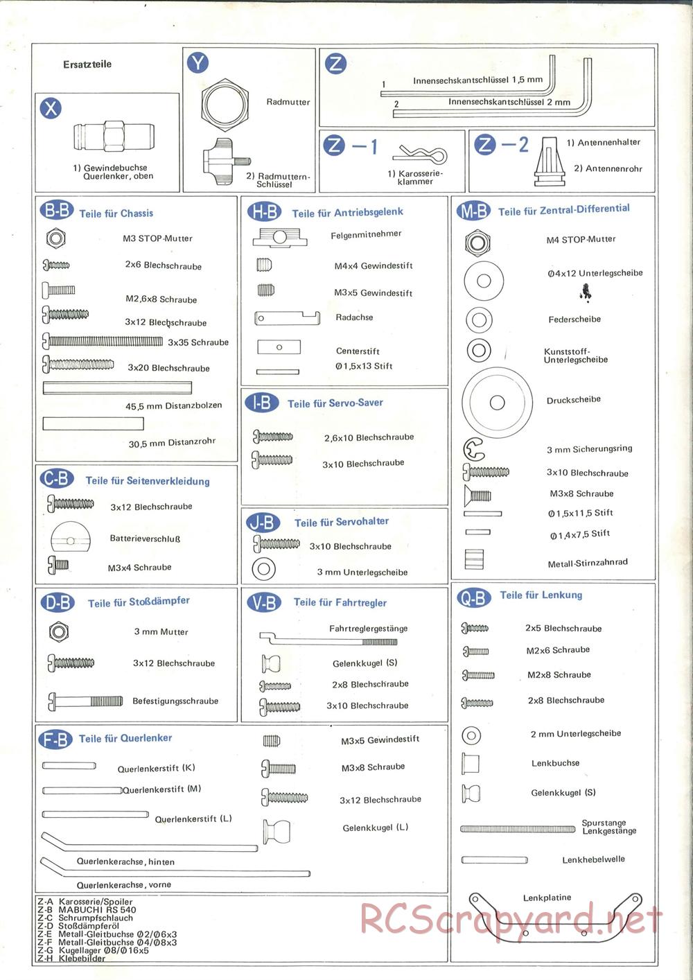 Graupner / Academy - Mercury Xi-4 - Manual - Page 24