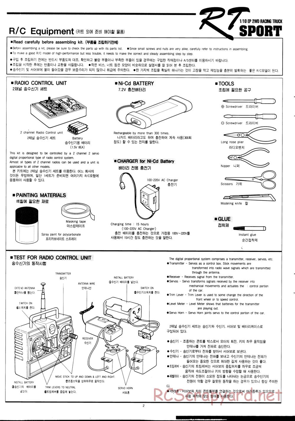 Academy - Griffin RT Sport - Manual - Page 2