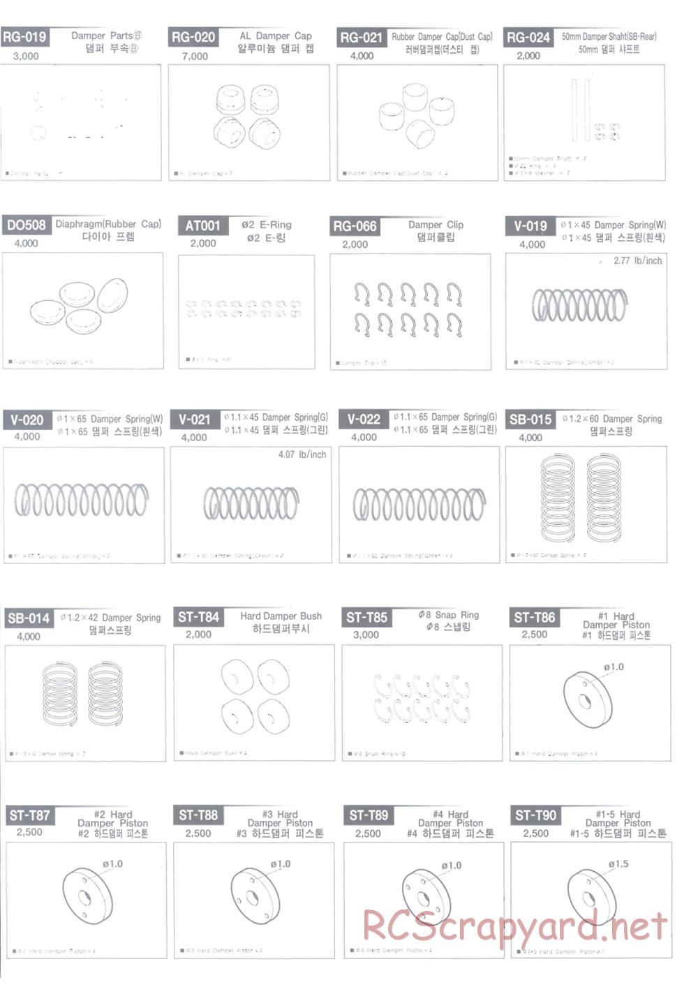 Academy - SB V3 - Parts List - Page 4