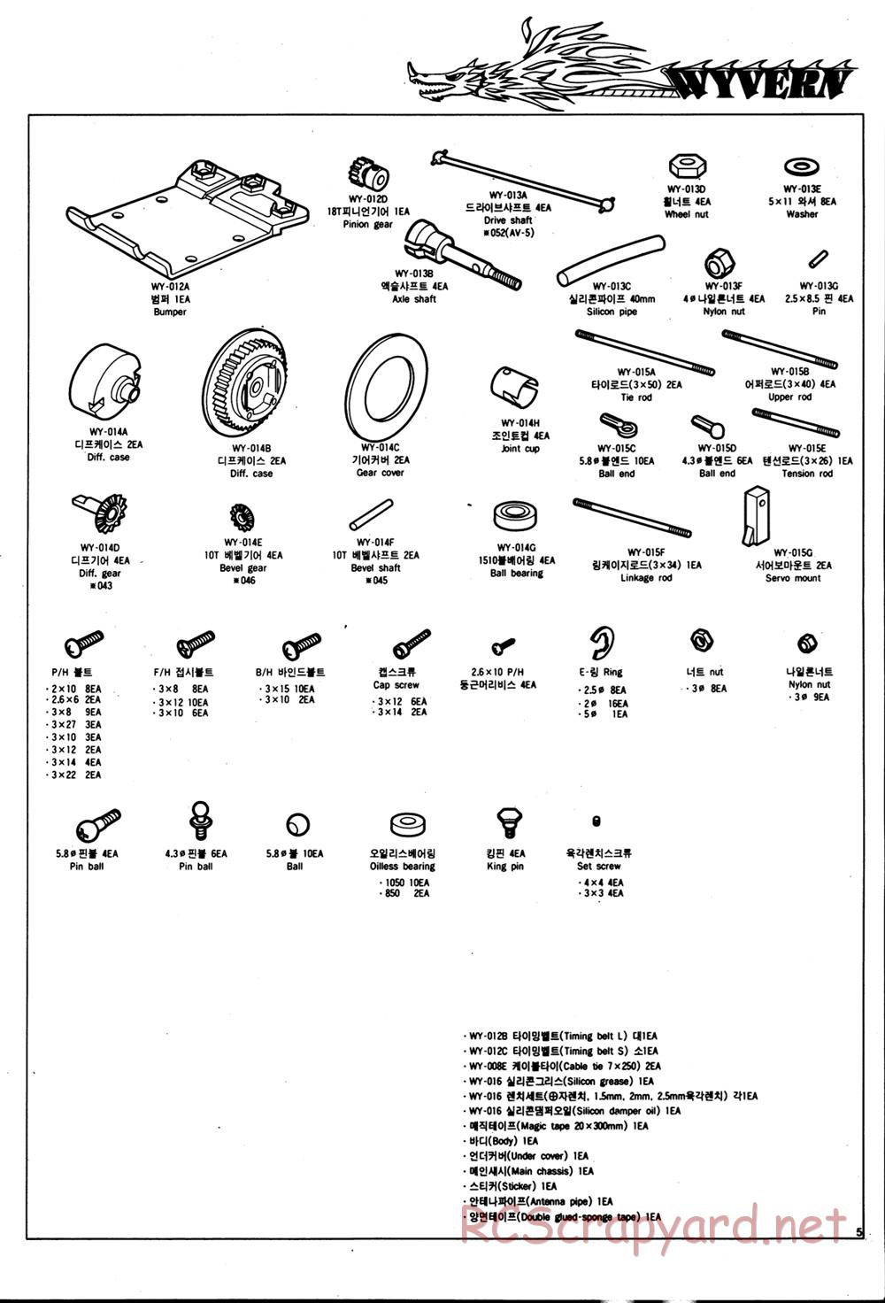 Academy - SP-01 Wyvern - Manual - Page 5