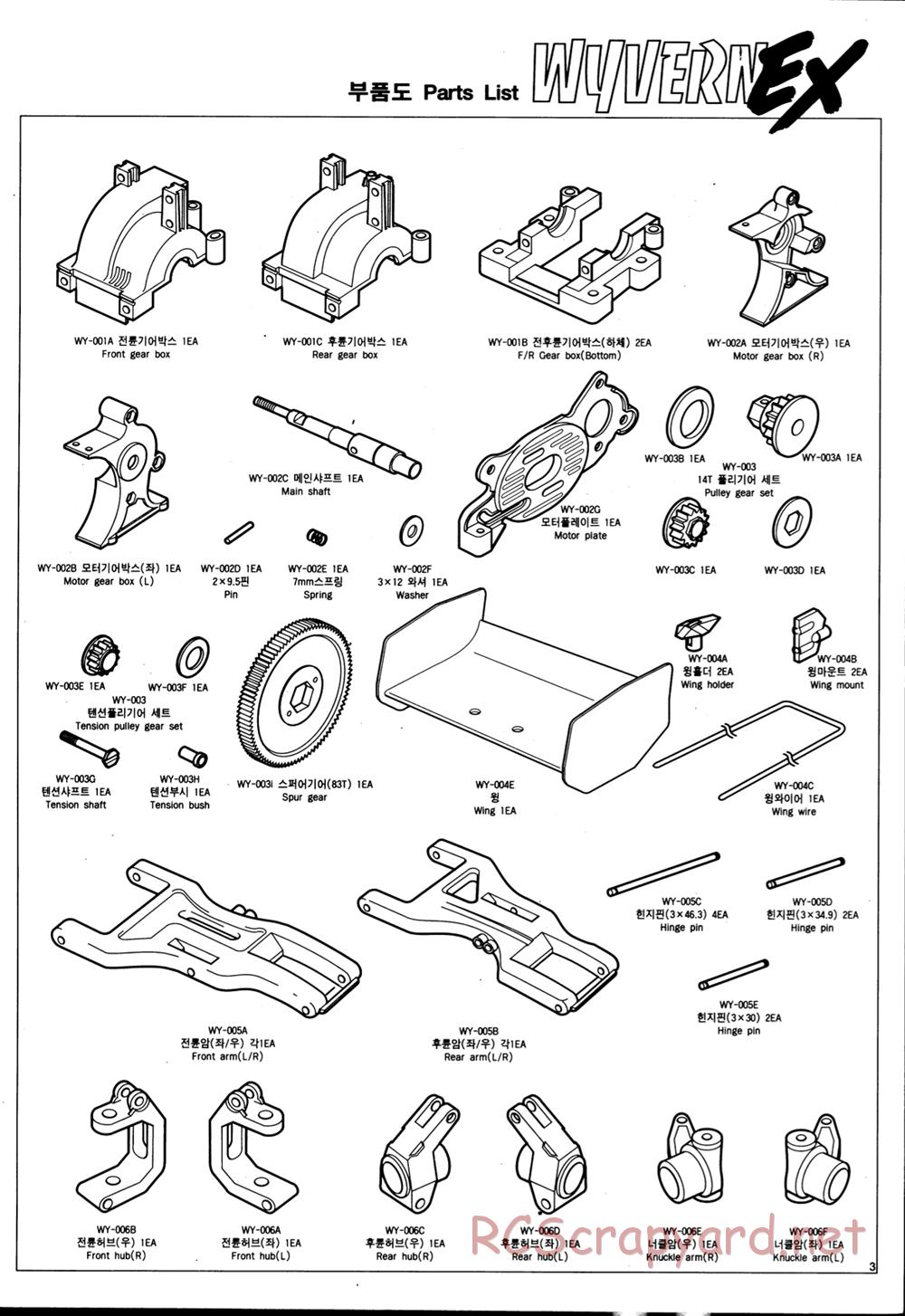 Academy - SP-02 Wyvern EX - Manual - Page 3