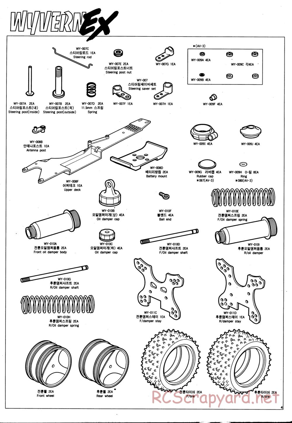 Academy - SP-02 Wyvern EX - Manual - Page 4