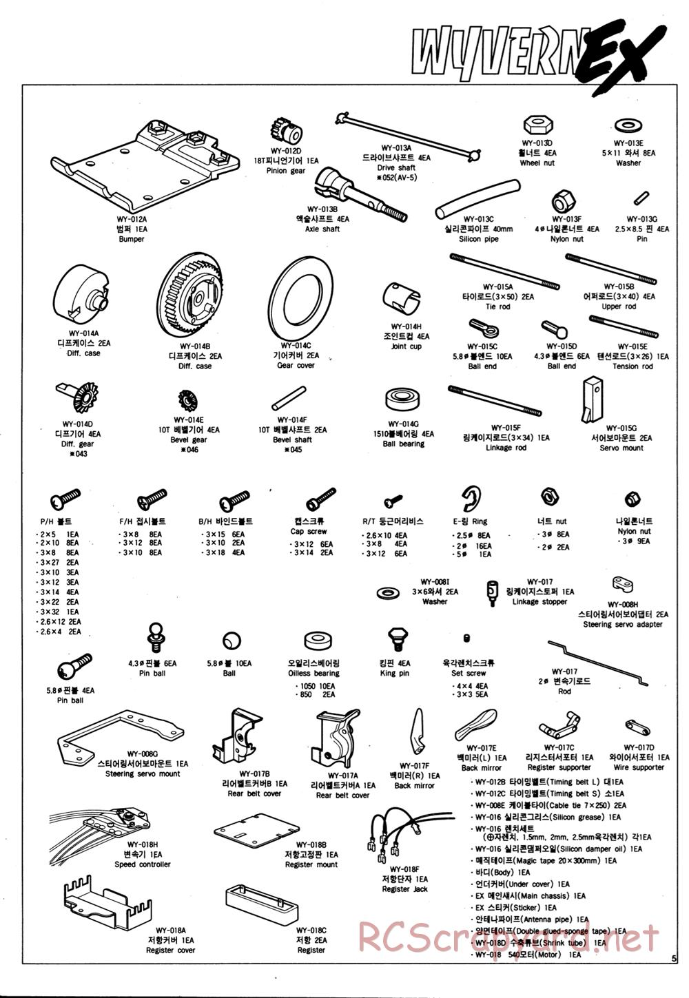 Academy - SP-02 Wyvern EX - Manual - Page 5