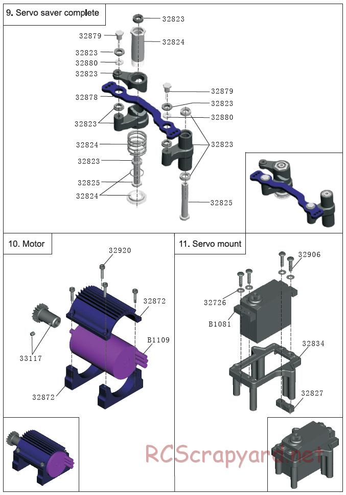 Acme Racing - Barbarian EXL - Exploded View and Parts List - Page 4