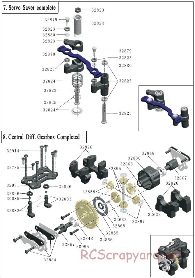 Acme Racing - Barbarian NXL - Exploded View and Parts List - Page 3