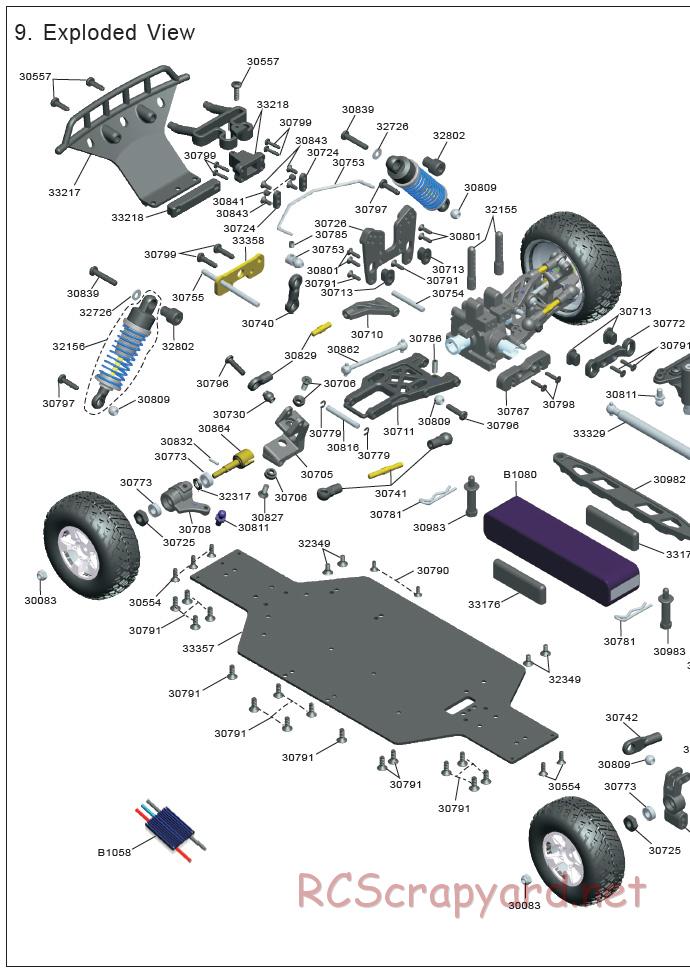 Acme Racing - Brawler - Exploded View and Parts List - Page 5