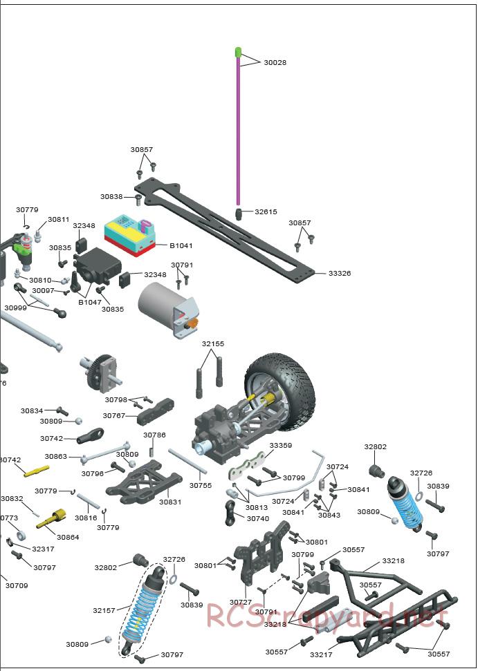 Acme Racing - Brawler - Exploded View and Parts List - Page 6