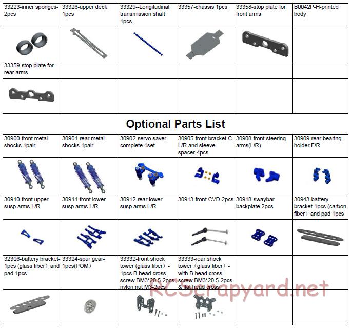 Acme Racing - Brawler - Exploded View and Parts List - Page 11