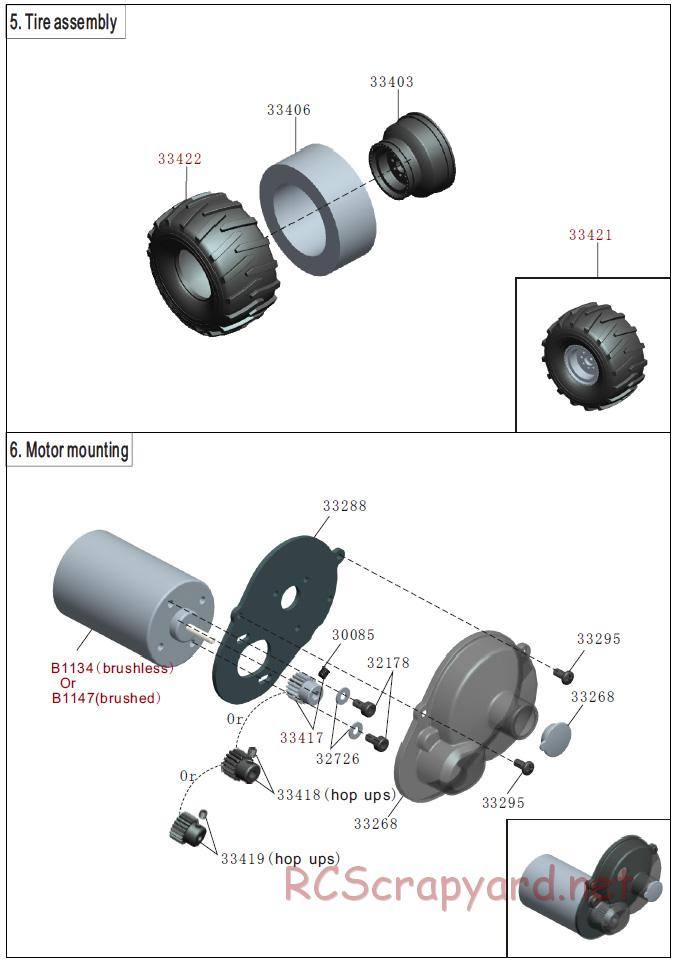 Acme Racing - Circuit Thrash - Exploded View and Parts List - Page 3