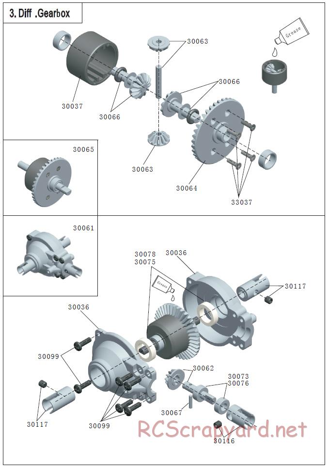 Acme Racing - Condor Pro - Exploded View and Parts List - Page 2