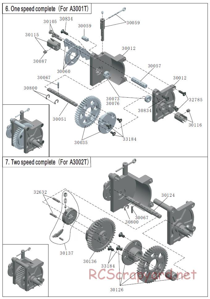 Acme Racing - Condor Pro - Exploded View and Parts List - Page 4