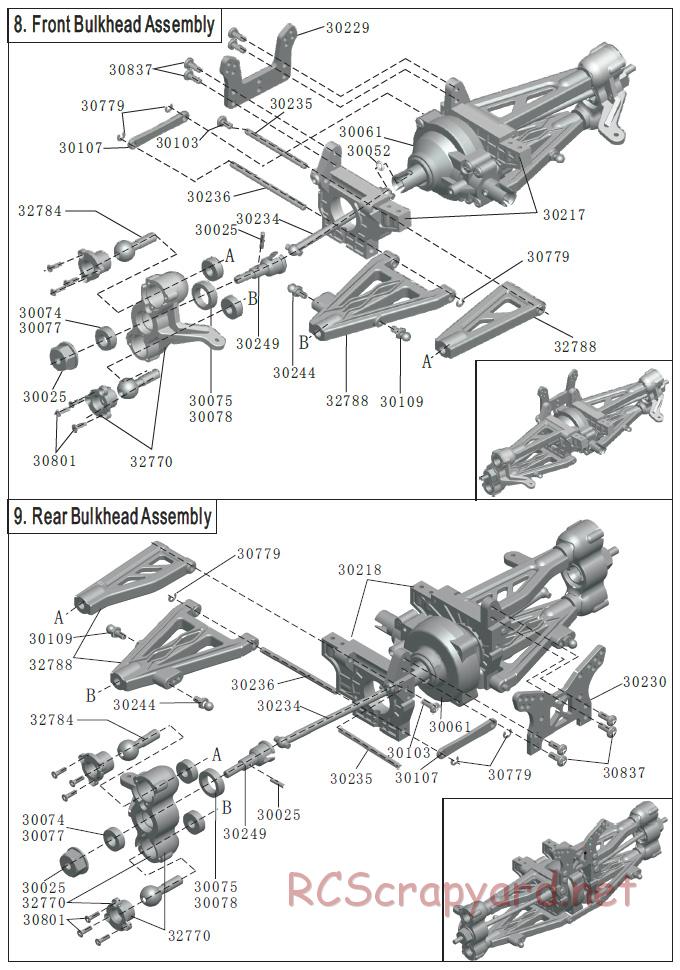 Acme Racing - Condor Pro - Exploded View and Parts List - Page 5